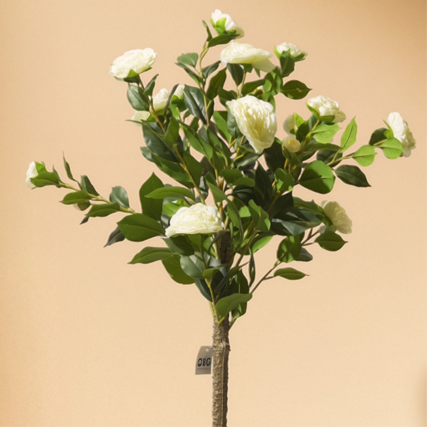 Camellia(White) Artificial Plant (110CM) No Pot