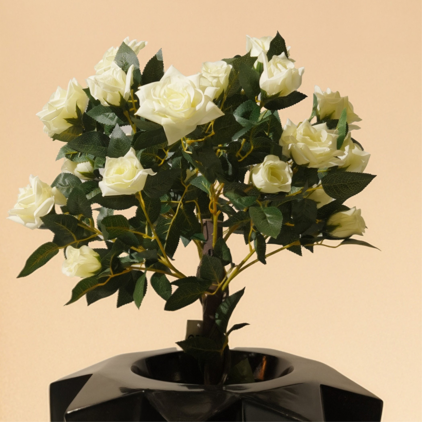 White Rose Artificial Plant (90CM) No Pot