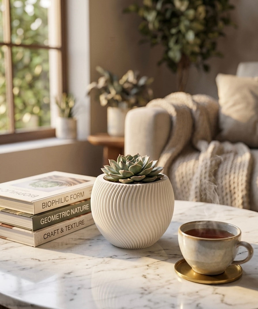 Desk Spiral Pot (only pot)