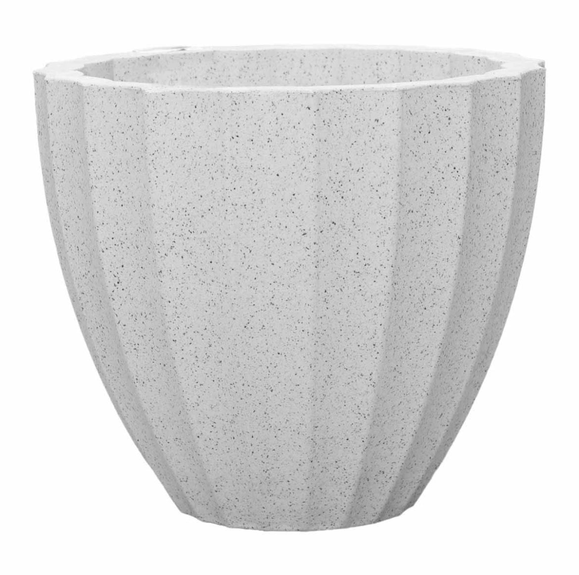 FLOWER POT 33.02 cm (13inch) Marble Stone Fresh Finish F1