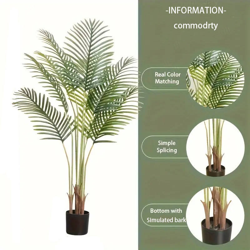 Areca Palm Tree Artificial Plant (180cm) No Pot
