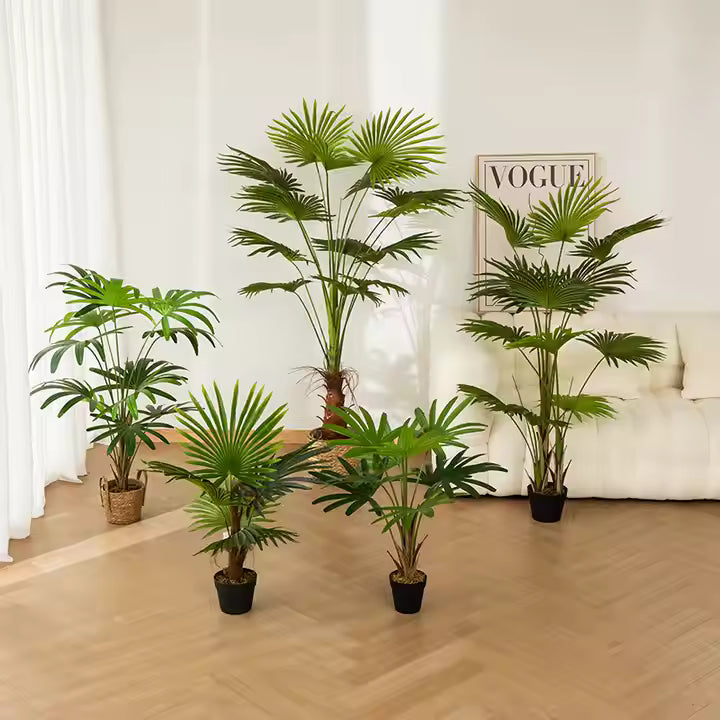 Fan Palm Artificial Plant (120CM) No Pot