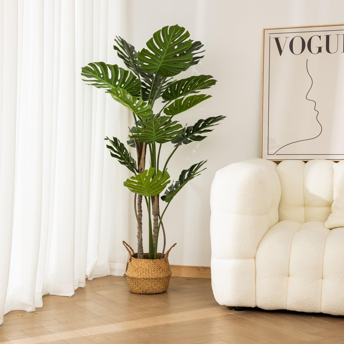 Monstera Artificial Plant (150CM) No Pot