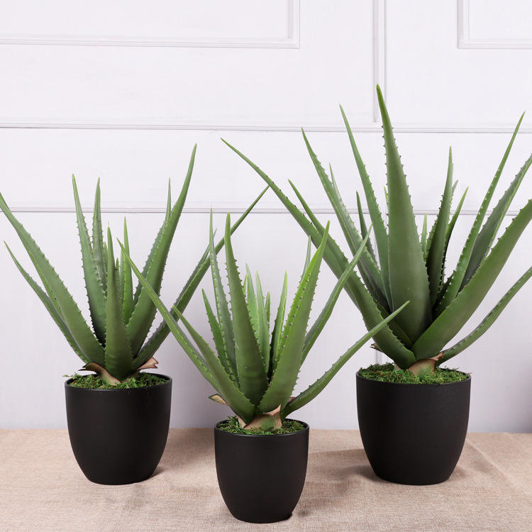 Aloe Artificial Plant (45cm) No Pot