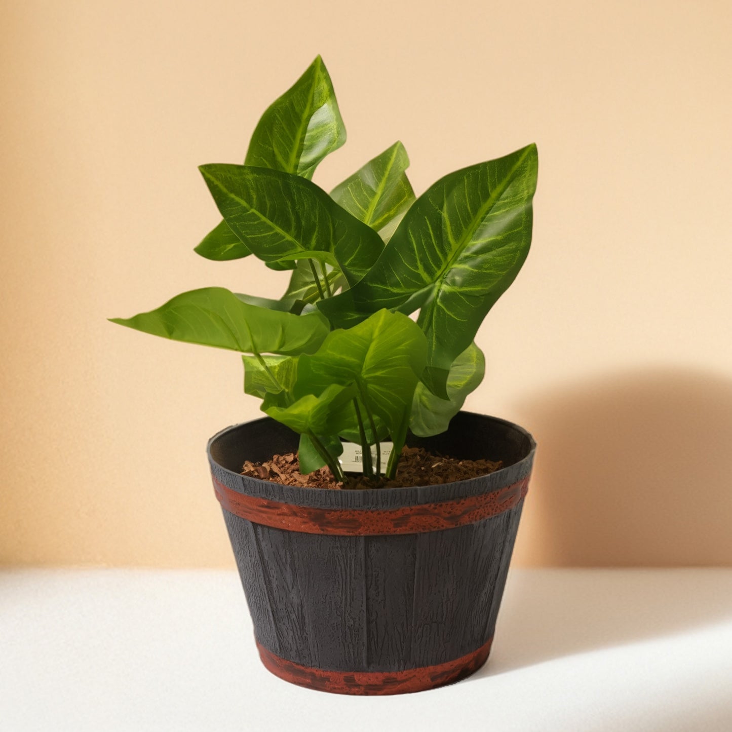 Taro Green Artificial Plant(40CM) No Pot