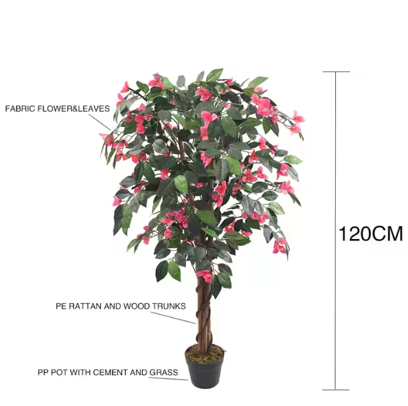 OurBalconyGarden Rhododendron Artificial Plant OBG3