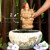 OURBALCONYGARDEN Eco-Friendly Seed Ganapathy | With POT, Cocopeat & Extra Seeds OBG-70
