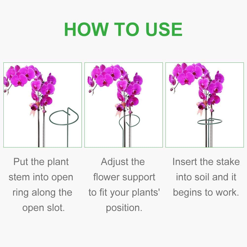 OurBalconyGarden METAL PLANT SUPPORTER OBGA-09