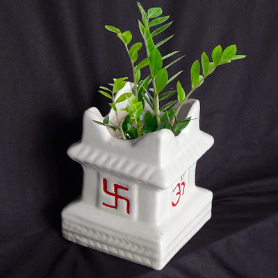 OurBalconyGarden Ceramic Tulsi Planter | For Home OBG-10