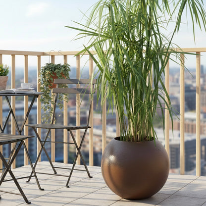 Oval Close Fiber Pot (Size - 18inch)