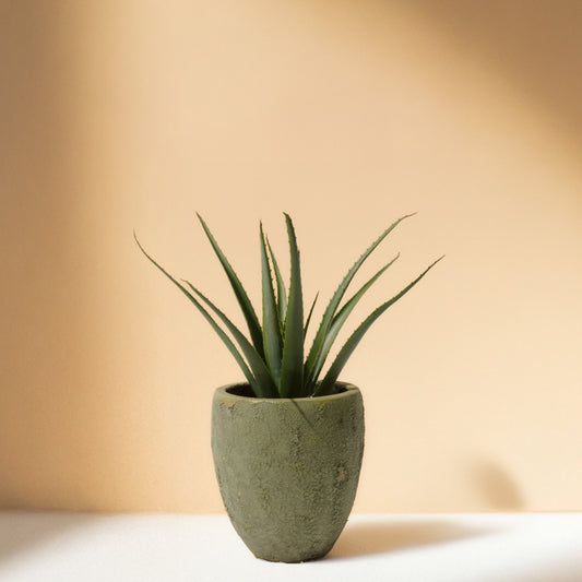 Aloe Artificial Plant (45cm) No Pot