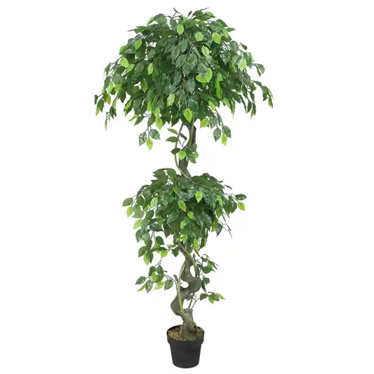 Ficus Artificial Tree in Fabric Leaves (180CM) No Pot