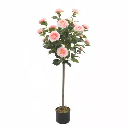 Camellia(Pink) Artificial Plant (110CM) No Pot